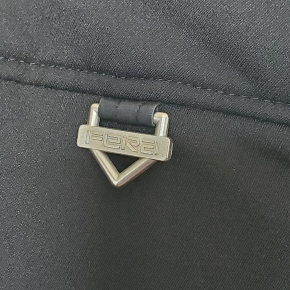 Vintage Fera Wool Blend Women's Ski Stirrups Pants Black Size 12 - Picture 4 of 7